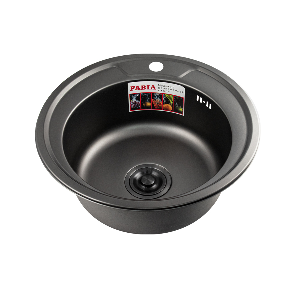 Мойка кухонная Fabia 9560 графит