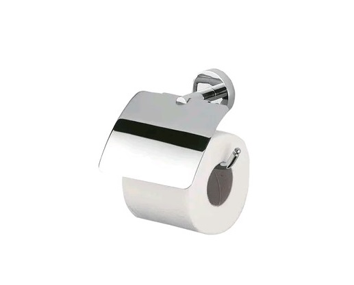 Держатель туалетной бумаги Inda Forum A36260CR с крышкой, хром