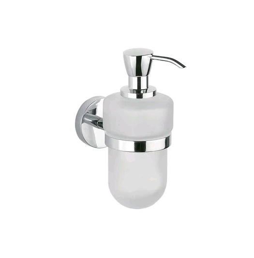 Дозатор Inda Forum A36120CR21 настенный, хром/матовое стекло