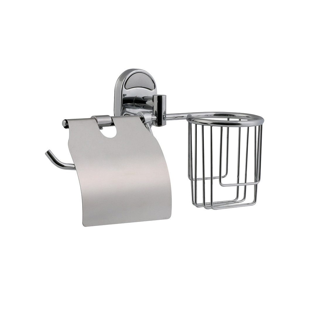 Держатель туалетной бумаги Axentia 128422 с корзиной для хранения