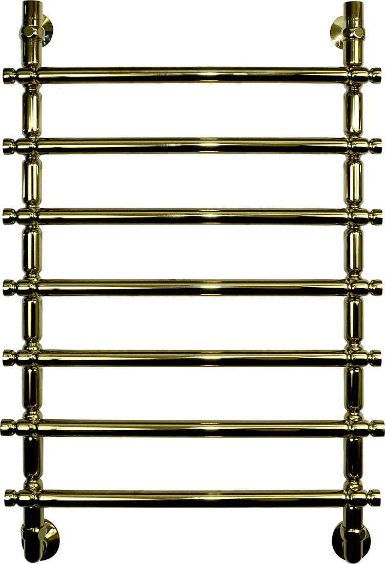 Водяной полотенцесушитель Двин Bubble 3 80/50 1"-3/4"-1/2" золотой хром