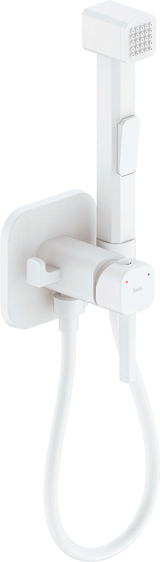 Гигиенический душ Iddis Axes 004WTS0i08 со смесителем, белый