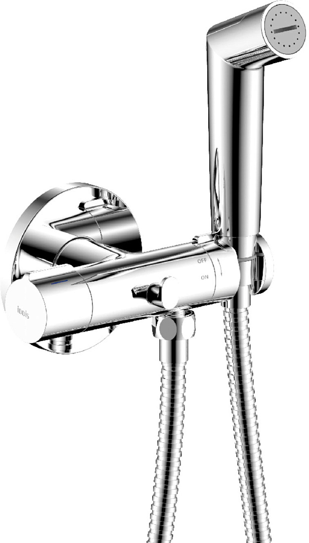 Гигиенический душ Iddis Axes AXESBR0i08 со смесителем, С ВНУТРЕННЕЙ ЧАСТЬЮ