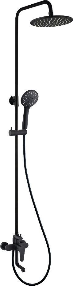 Душевая стойка Olive&#039;S Barros 22511-1BRB черный