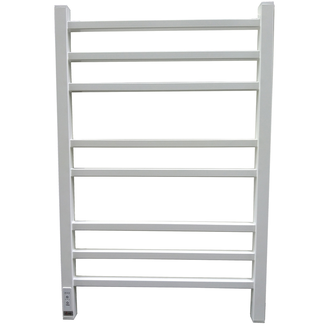 Электрический полотенцесушитель Grois Alex GR-102 500/800 П8 RAL9016 белый матовый диммер слева