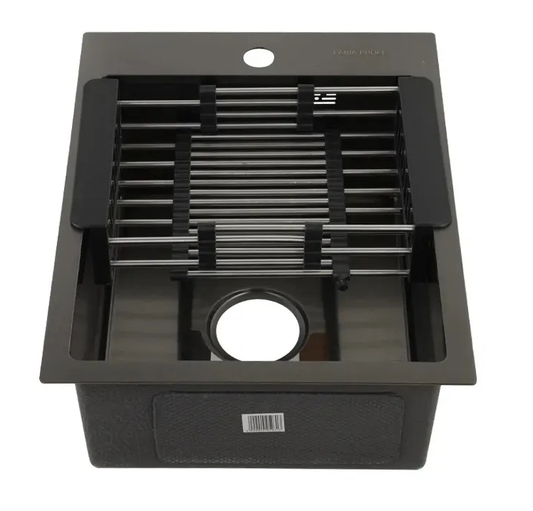 Мойка кухонная Fabia Profi 40503G графит