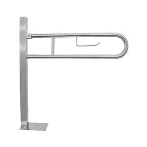 Поручень Nofer 15064.S с дополнительным напольным креплением