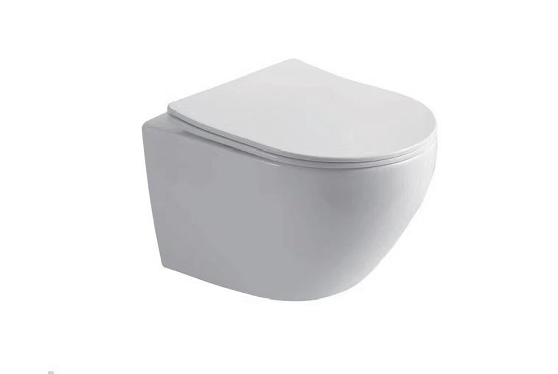 Унитаз подвесной Bogner BR-4455 безободковый