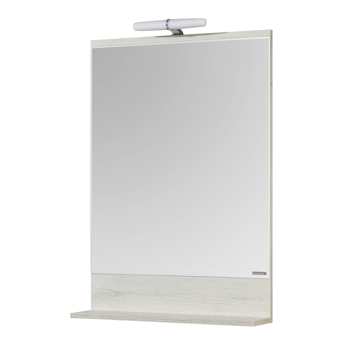 Зеркало Aquaton Бекка 60 дуб сомерсет с подсветкой