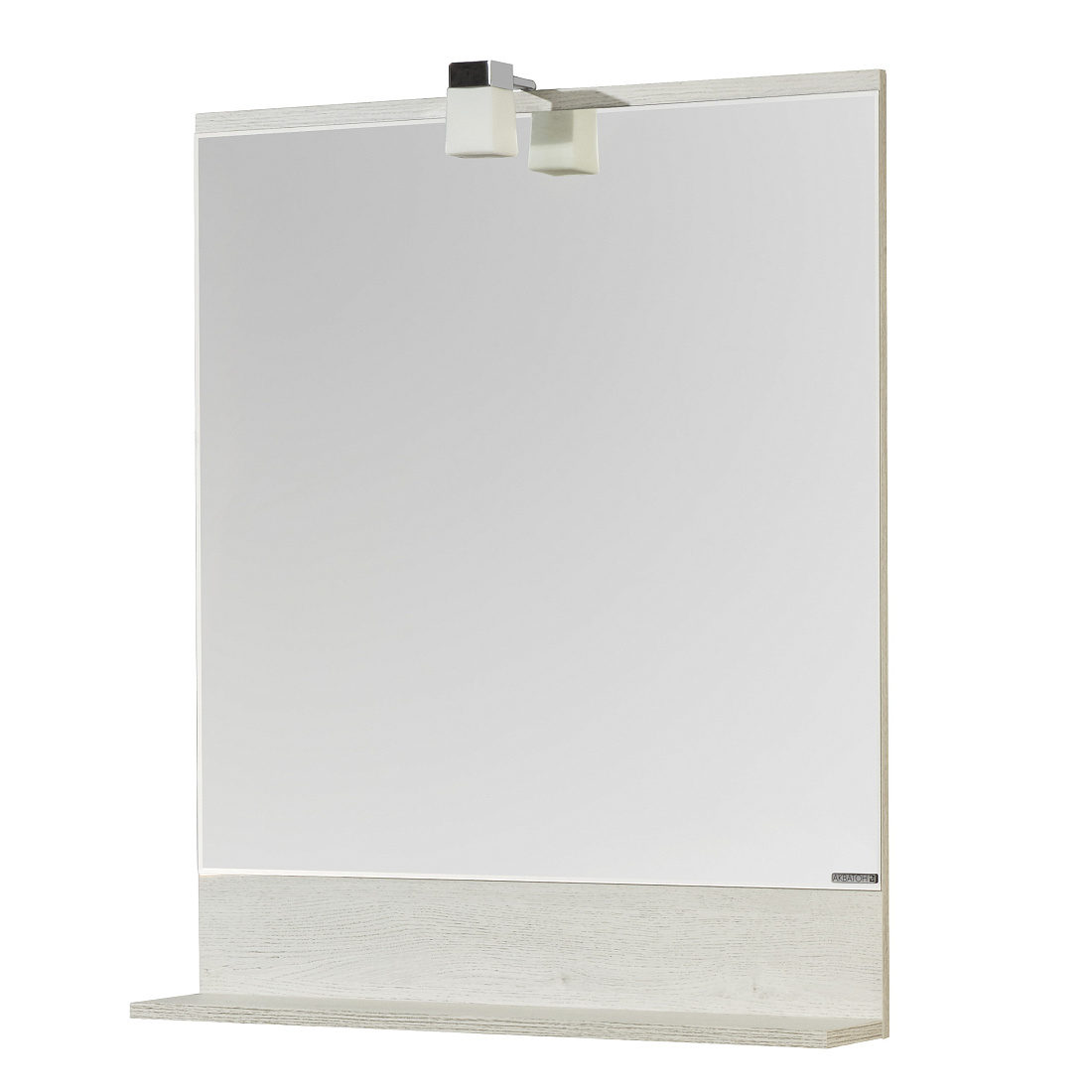 Зеркало Aquaton Бекка 70 дуб сомерсет с подсветкой