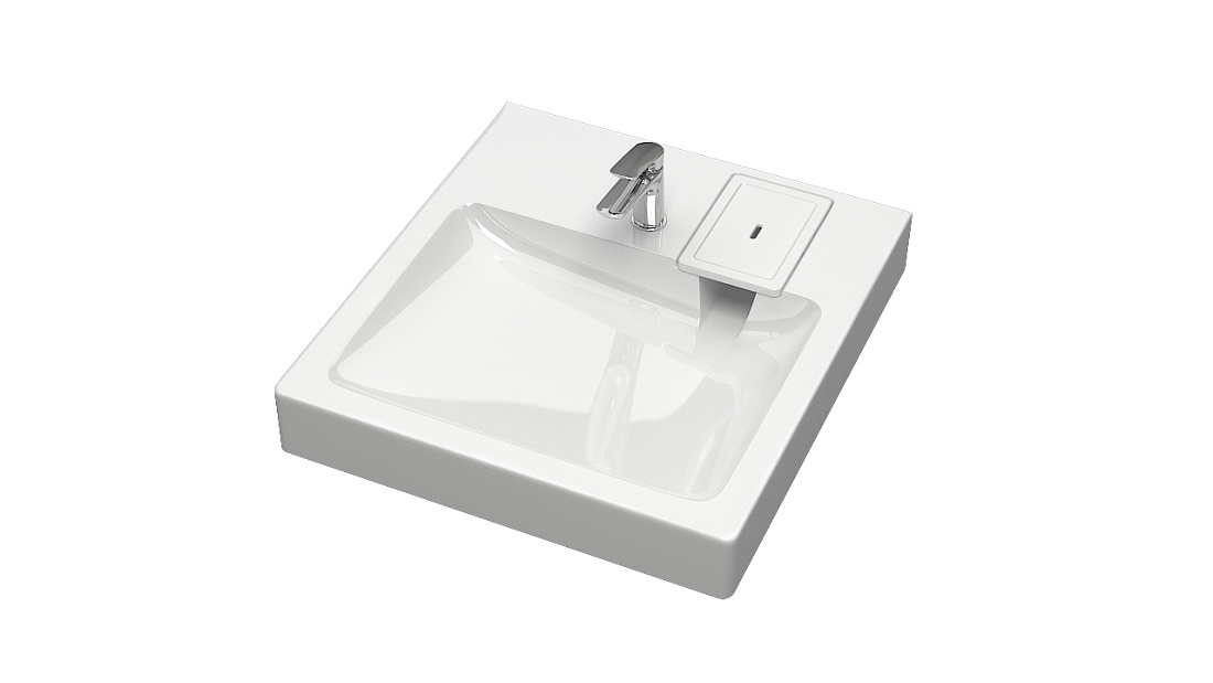 Раковина над стиральной машиной SuperSan Севан 50х55 см