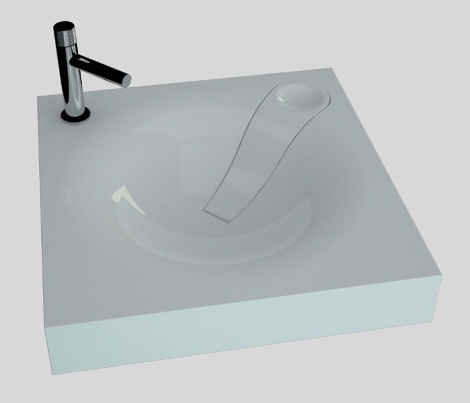 Раковина над стиральной машиной SuperSan Лама 60х60 см