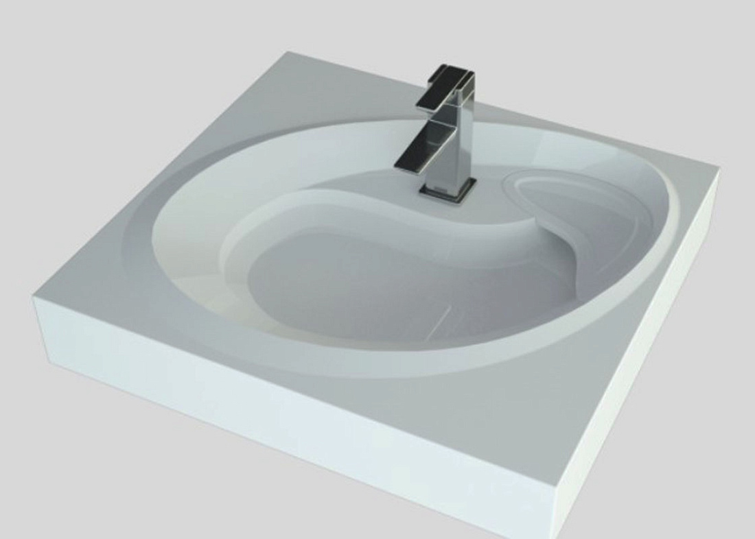 Раковина над стиральной машиной SuperSan Линкс 60х55 см