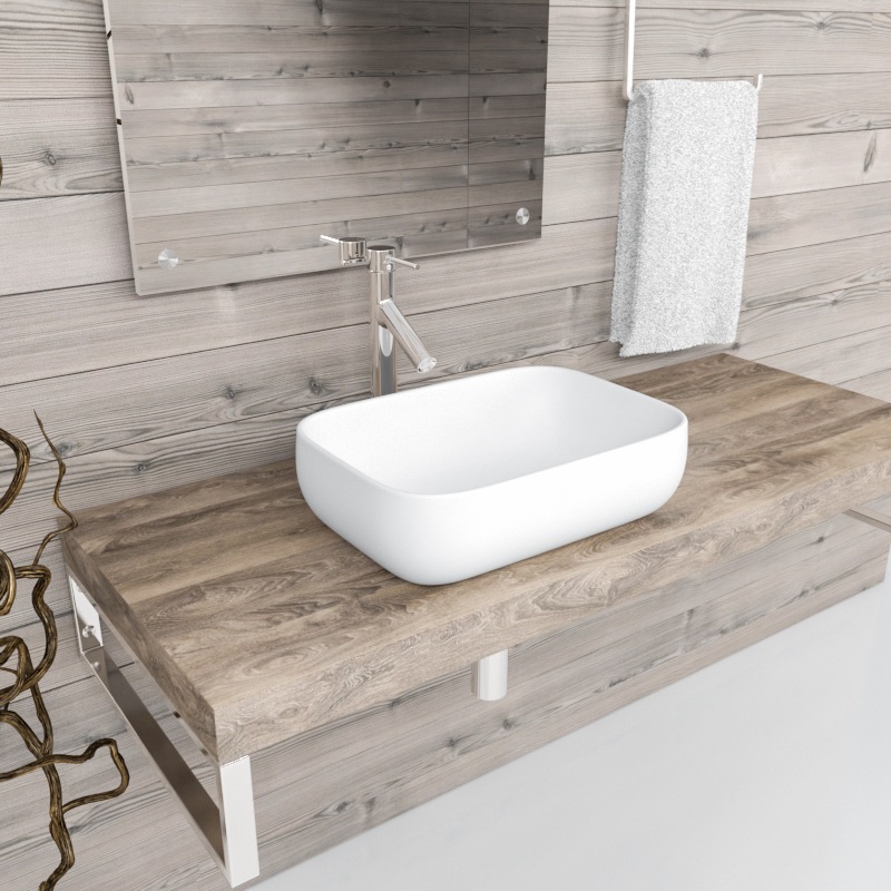 Раковина Nilo Gala NILO2103 MAT BIANCO