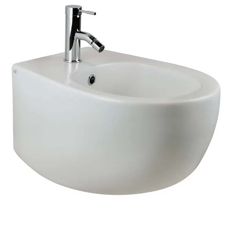 Биде подвесное AeT Dot 2.0 S556T1R1V1101, белый матовый