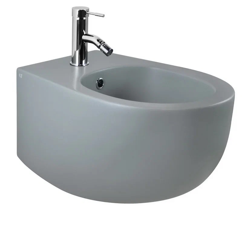 Биде подвесное AeT Dot 2.0 S556T1R1V1116, серый матовый