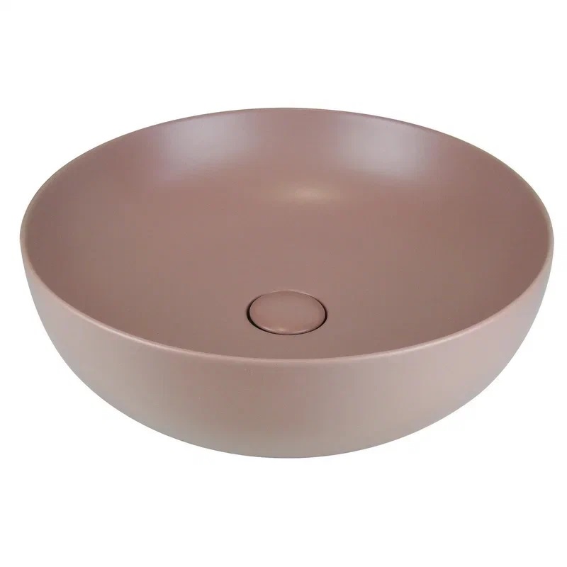 Раковина AeT Elite L601T0R0V0142, розовый матовый