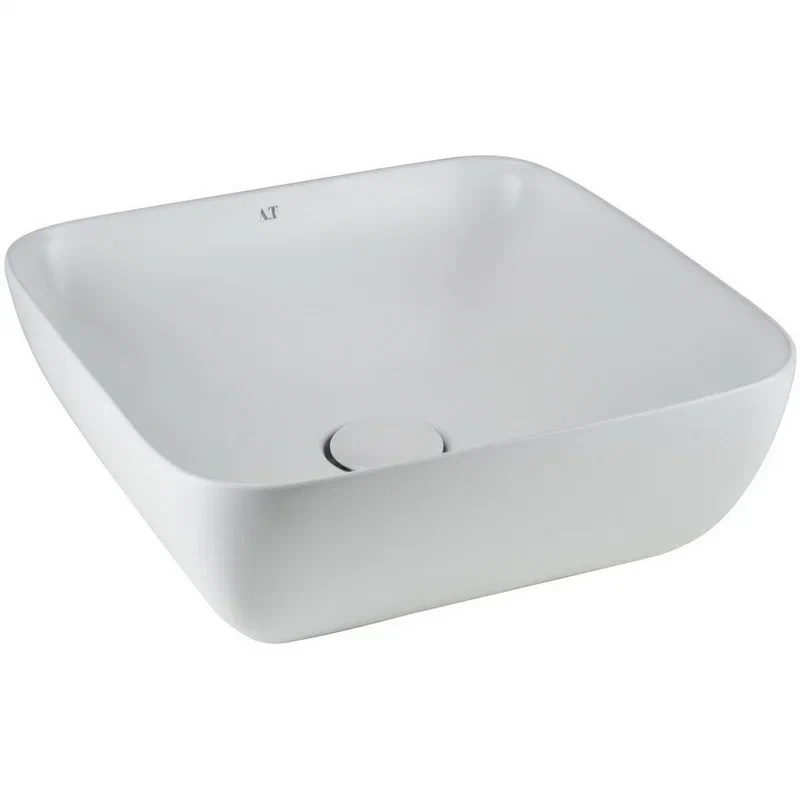 Раковина AeT Elite L602T0R0V0101, белый матовый