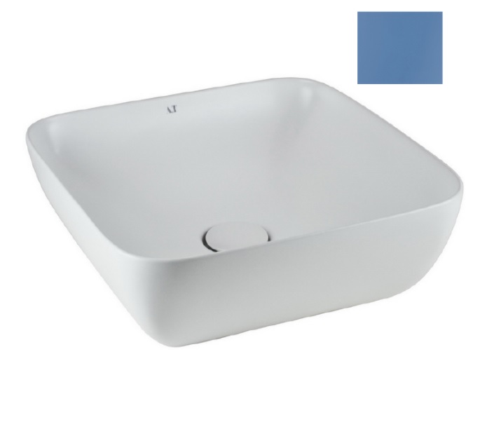 Раковина AeT Elite L602T0R0V0140, голубой матовый