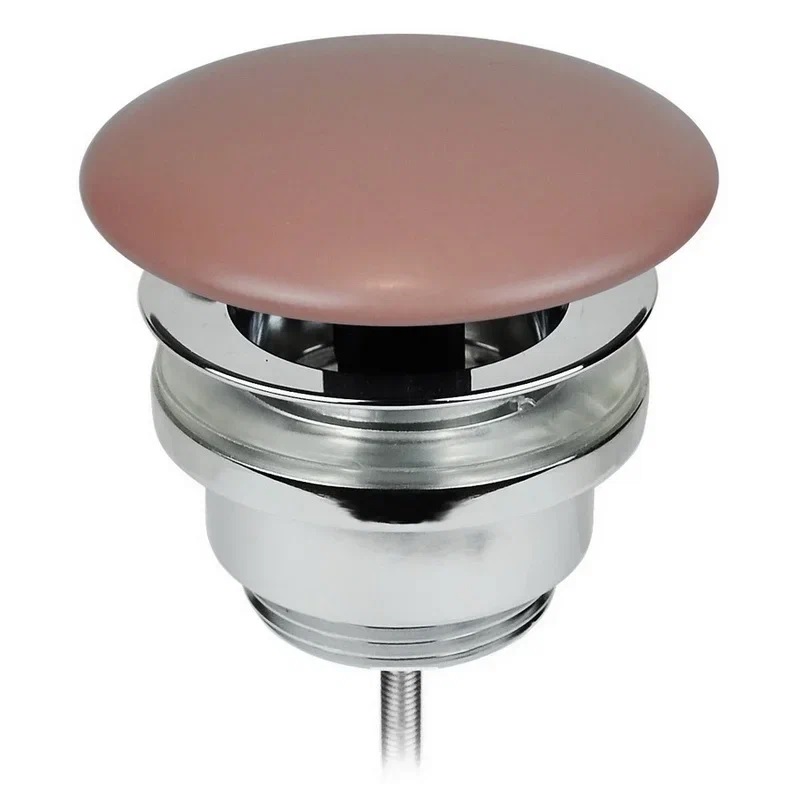 Донный клапан для раковины AeT Elite A037142 розовый матовый