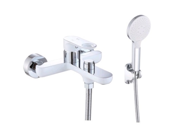 Смеситель для ванны ViEiR V043531-F белый/хром