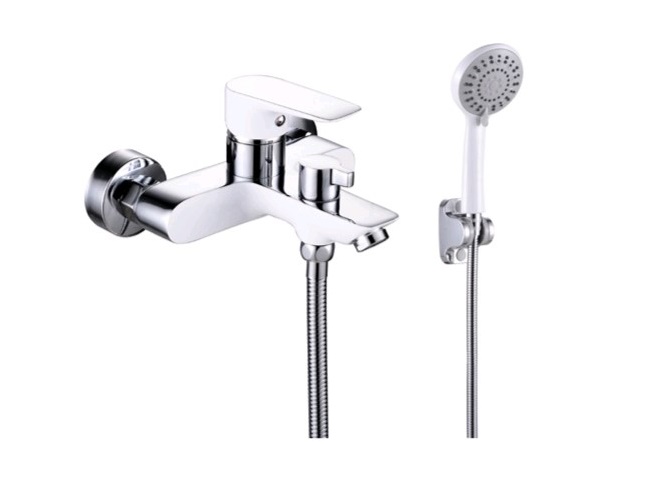 Смеситель для ванны ViEiR V263531-F белый/хром