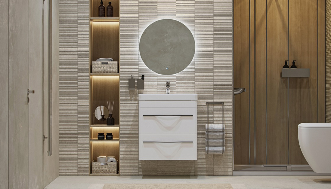 Мебель для ванной Velvex Jill 60 белая