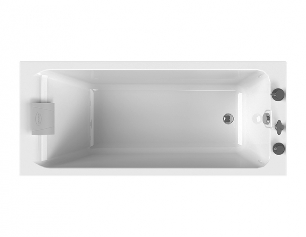 Акриловая ванна Radomir Vannesa Агата 175x75 см с фронтальной панелью и каркасом