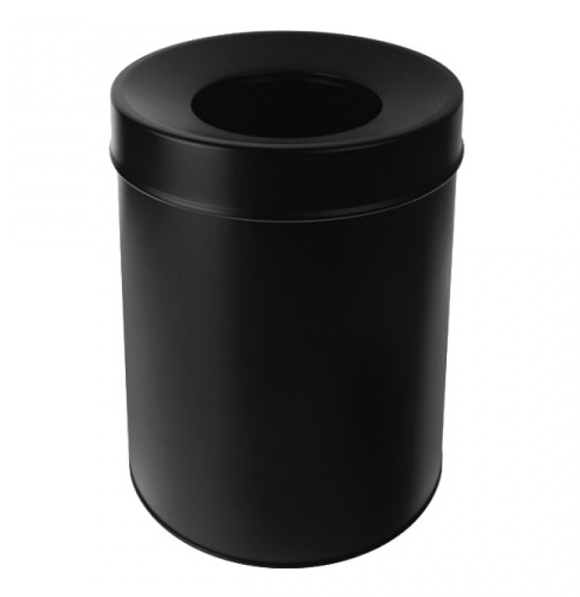 Мусорное ведро Bemeta Hotel 150115151 7,5 л, матовое, черное