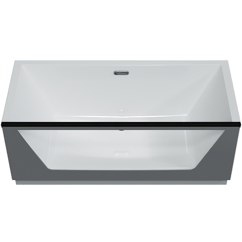 Акриловая ванна Aima Design Neo 170x75 1 стекло (принт бетон) 01нео1775с1