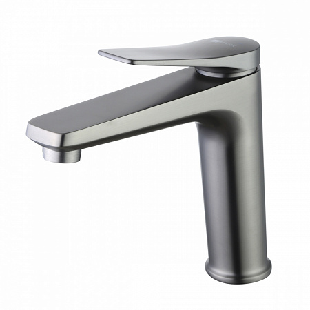 Смеситель Lemark Bronx LM3737GM для раковины, графит