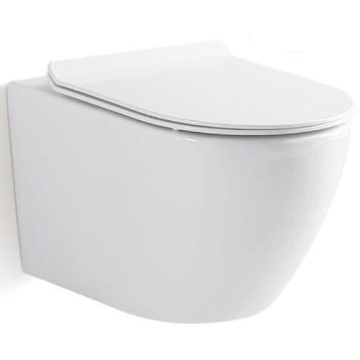 Унитаз подвесной Bogner BR-4477 безободковый