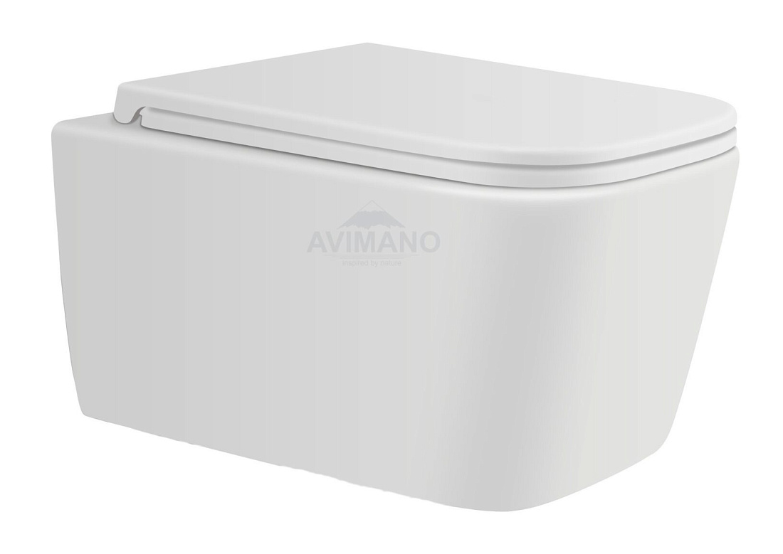 Унитаз подвесной Avimano Vision 1000041 белый матовый
