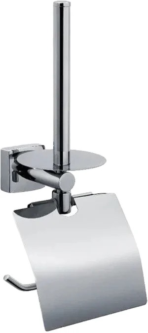 Держатель туалетной бумаги Fixsen Kvadro FX-61310E с деражателем для запасного рулона