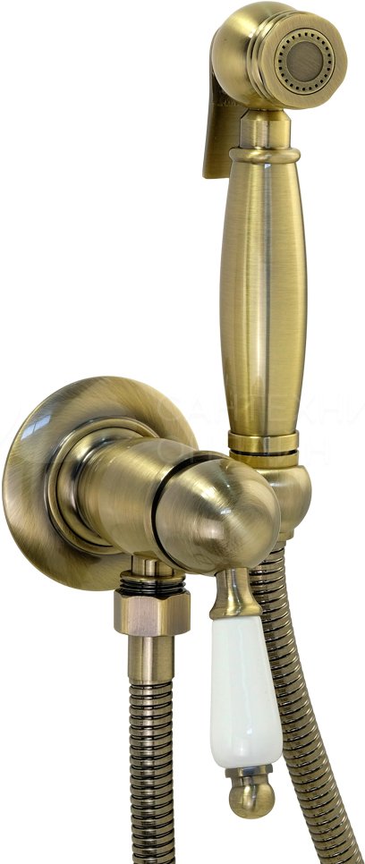 Гигиенический душ Veragio Salento 30643 со смесителем, бронза