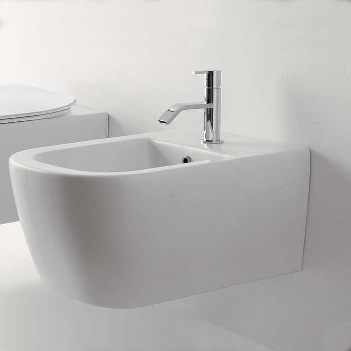 Биде подвесное Antonio Lupi Komodo KOMODO4 белый матовый