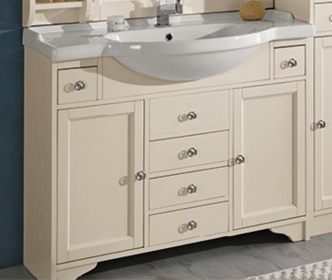 Тумба с раковиной Eban Eleonora New 105 бежевая