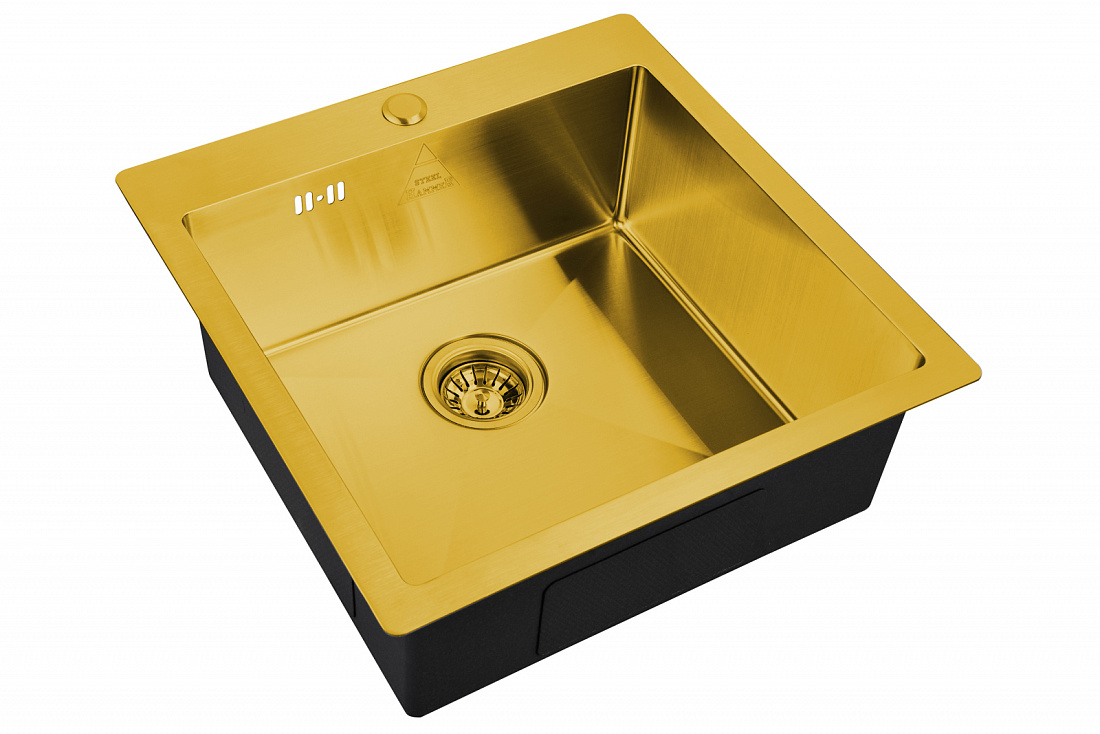 Мойка кухонная Steel Hammer SH 5151 BRONZE бронза