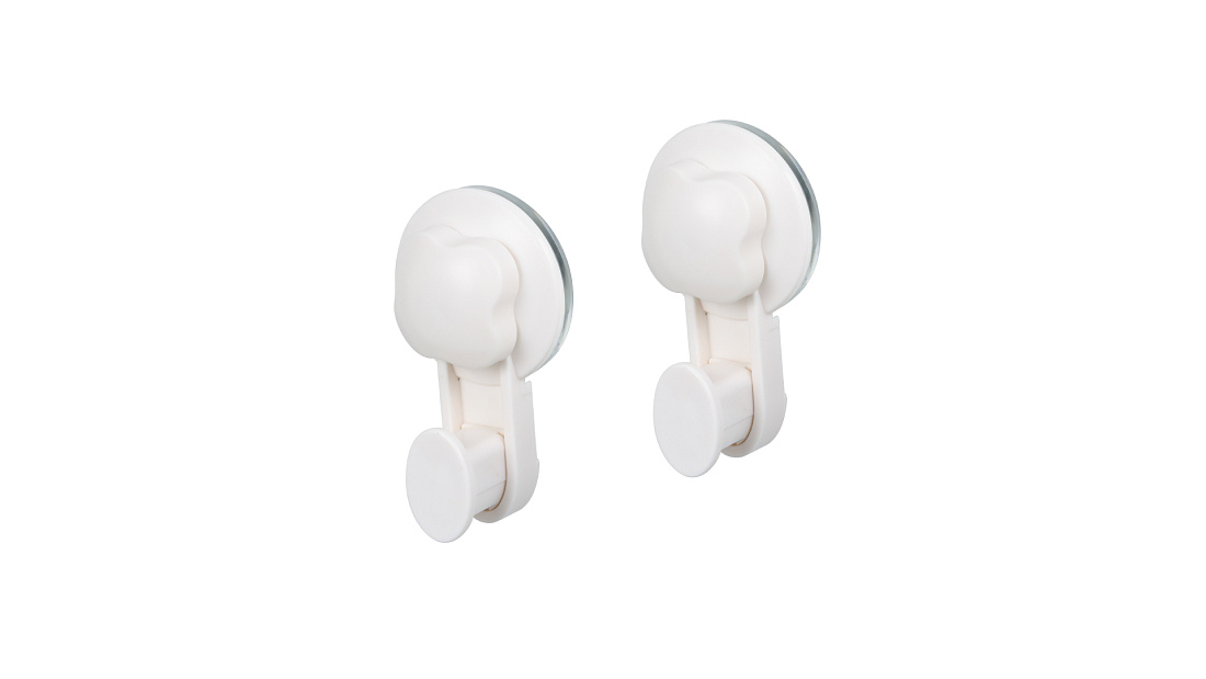 Крючок Grampus Blonde GR-7080 2 шт. в упаковке, белый