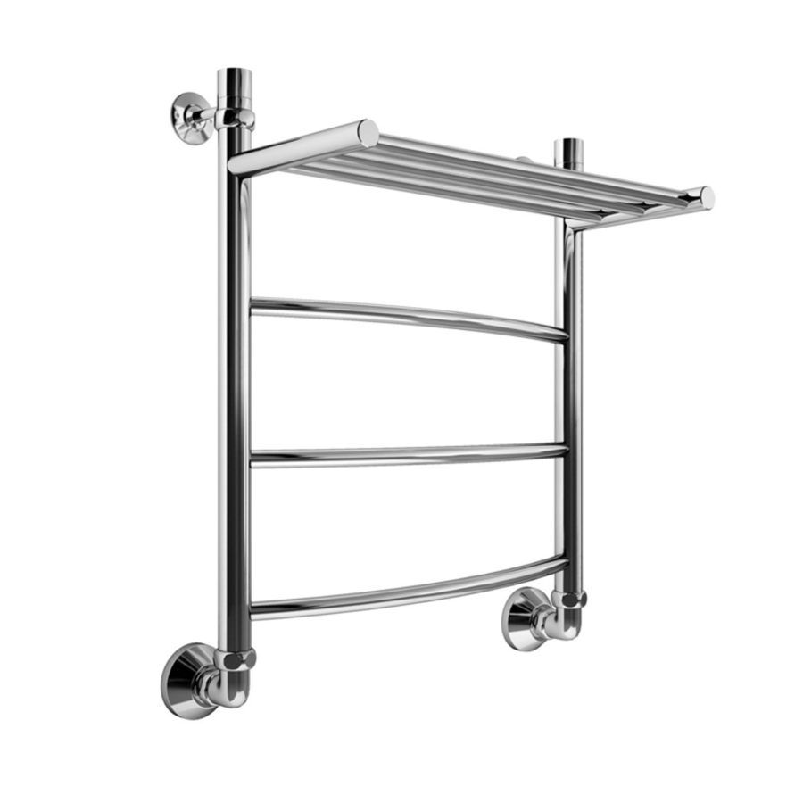 Водяной полотенцесушитель Маргроид Вид 4 60х50 с полкой