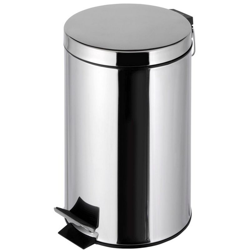 Урна G-Teq 24.15 12 л, с педалью, глянцевая 24.15