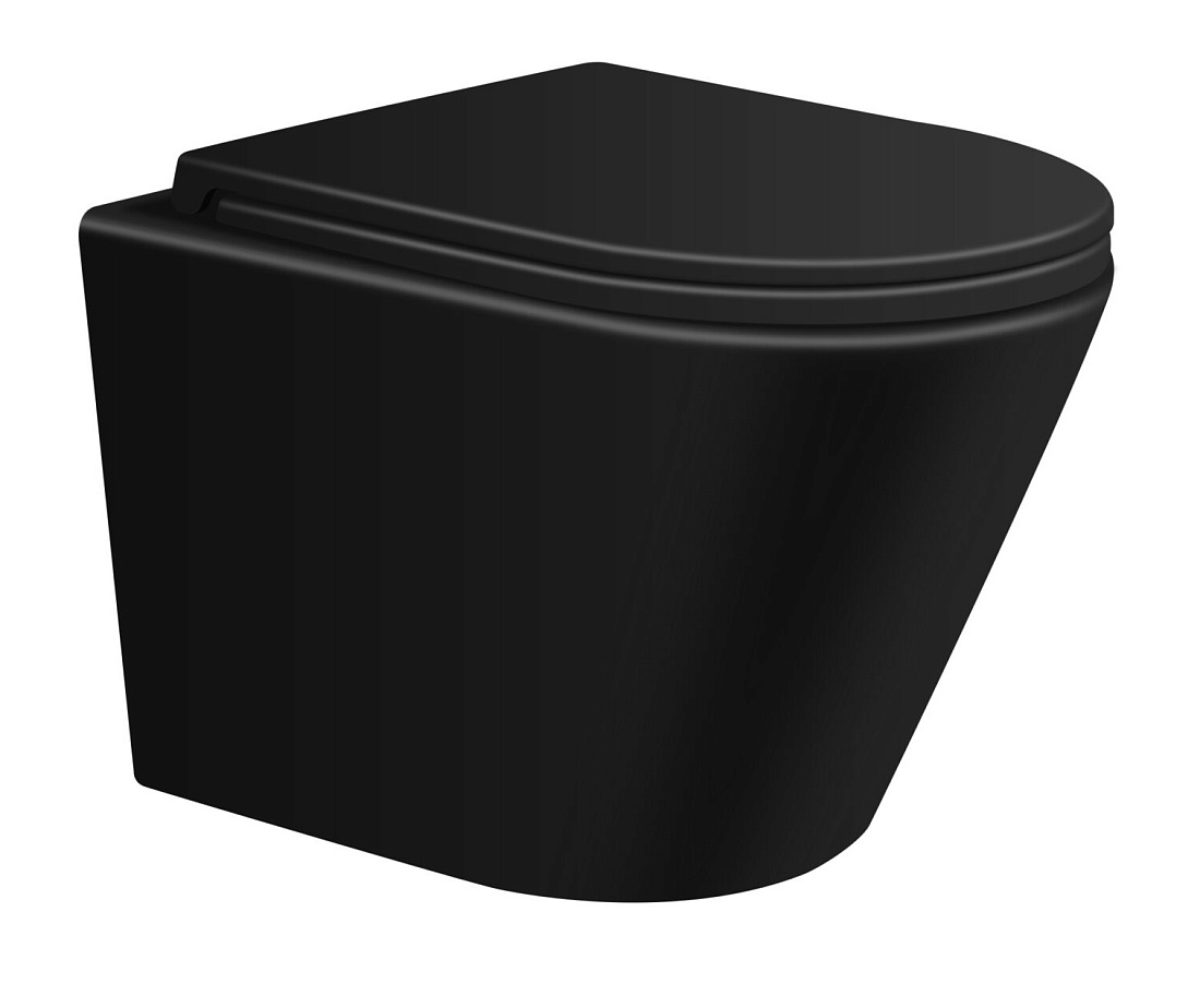 Унитаз подвесной Avimano Intuition 1000072 черный матовый