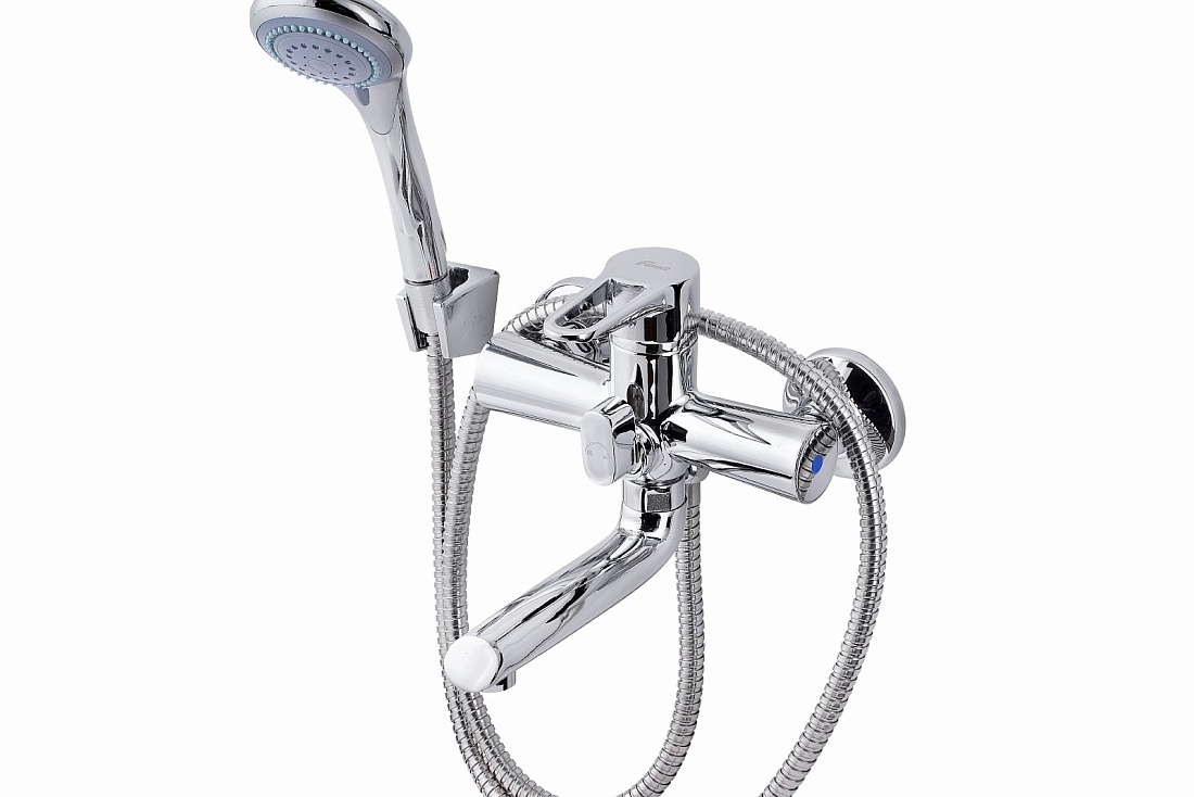 Смеситель FAUZT FZs-243-B100 тип См-ВОРНШлА для ванны с душем