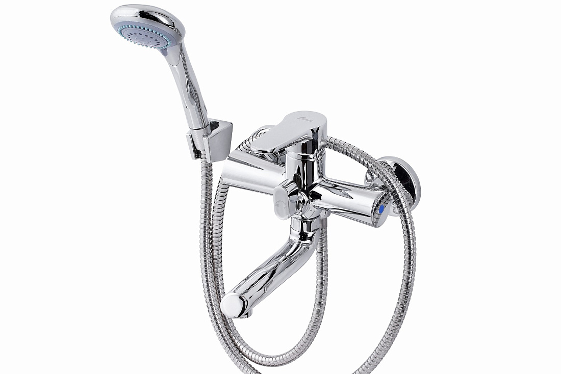 Смеситель FAUZT FZs-243-B101 тип См-ВОРНШлА для ванны с душем