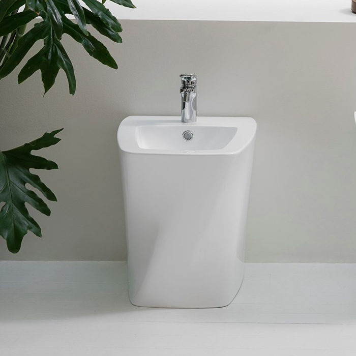 Биде напольное Azzurra Hera HEBIT000000MBI*1 белое