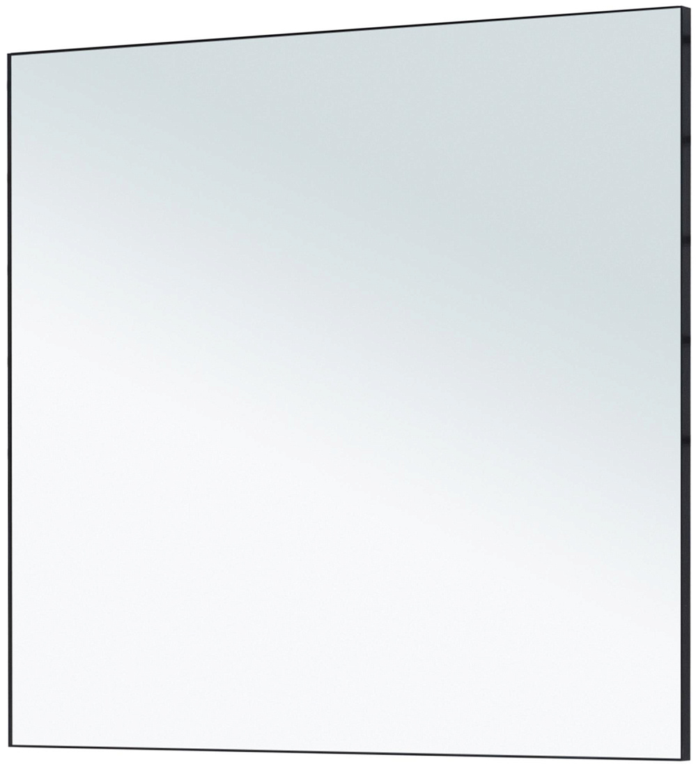 Зеркало De Aqua Сильвер 80х75 черный