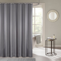 Штора для ванной Carnation Home Fashions Shine Grey 180x200