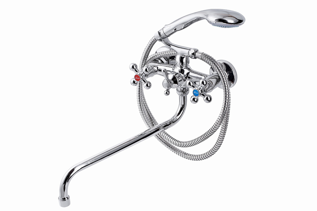 Смеситель FAUZT FZs-317-32 тип См-ВУДРНШлА для ванны с душем