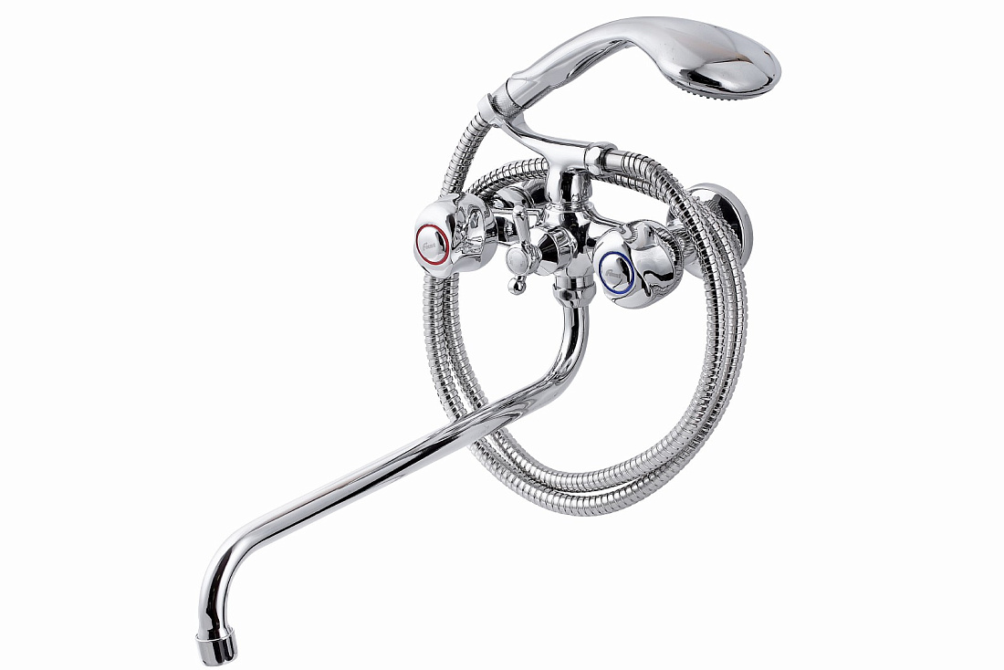 Смеситель FAUZT FZs-317-76 тип См-ВУДРНШлА для ванны с душем