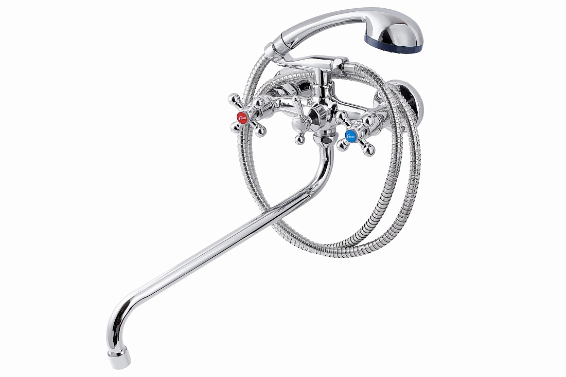 Смеситель FAUZT FZs-428-54 тип См-ВУДРНШлА для ванны с душем